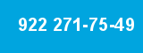 922 271-75-49